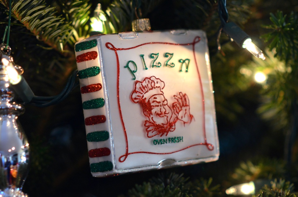 pizza ornament